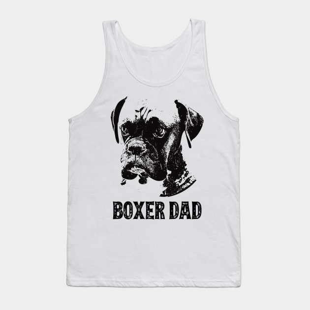 Boxer Dad Tank Top by DoggyStyles